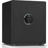 KAPUCI Modern Minimalism Design Biometric Fingerprint Touch Screen Safe, 3.38 Cubic Feet Auto-Open Safe Box with Digital Virtual Password,Safety Steel Household Home Safes for Wardrobe,Home,Office,Hotel